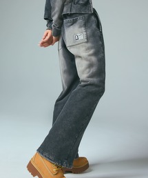 X-girl | FACE LABEL WASHED SWEATPANTS(スウェットパンツ)