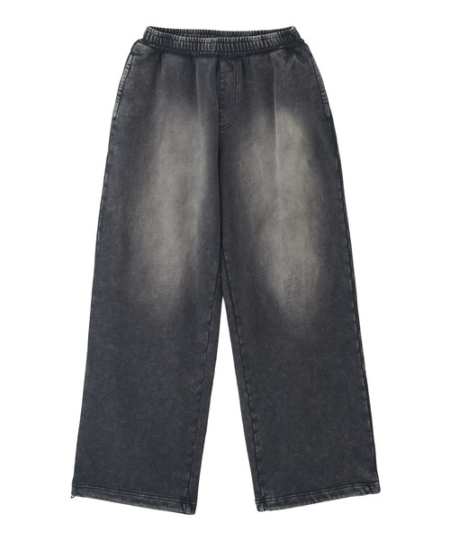 X-girl(エックスガール)の「FACE LABEL WASHED SWEATPANTS(スウェットパンツ・レディース・ブラック/ライトブルー/ピンク・S/M)」の16枚目の写真