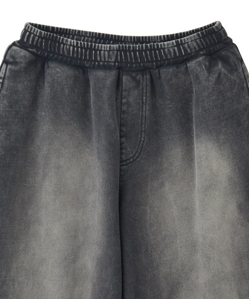 X-girl(エックスガール)の「FACE LABEL WASHED SWEATPANTS(スウェットパンツ・レディース・ブラック/ライトブルー/ピンク・S/M)」の18枚目の写真