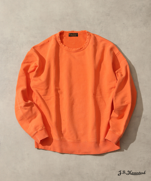 J.S.Homestead / パシフィック 裏毛 ダメージ スウェット（Tシャツ