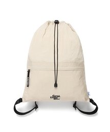 Cavish（カビシ）の「NYLON GYMSACK BEIGE(CV2DFUAB41A)（バックパック/リュック）」