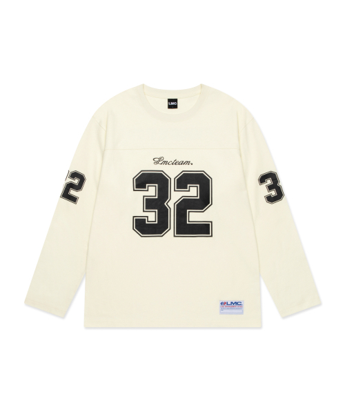 LMCの「FOOTBALL LONG SLV TEE ivory(Tシャツ/カットソー・レディース・その他・M/XL/L)」の1枚目の写真
