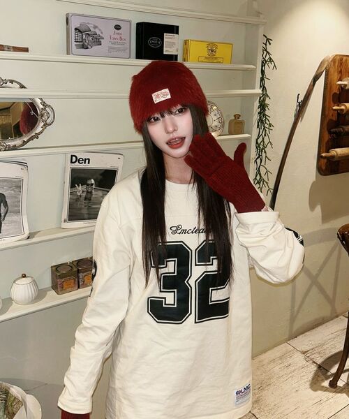 LMCの「FOOTBALL LONG SLV TEE ivory(Tシャツ/カットソー・レディース・その他・M/XL/L)」の2枚目の写真