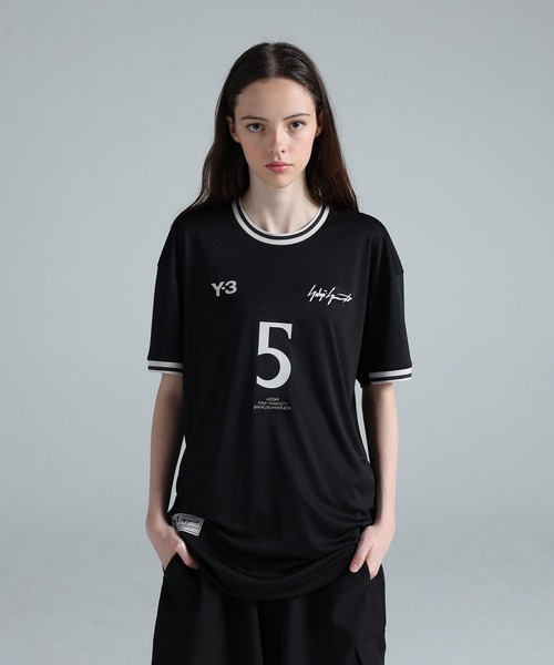 Y-3 ELITE 5 SHORT SLEEVE FOOTBALL TEE（Tシャツ/カットソー）｜Y-3