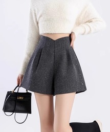 leune（ルネ）の「ラメウールライクハイウエストショートパンツ（その他パンツ）」