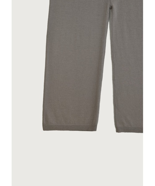 kiehtova（キエトヴァ）の「【kiehtova】SOFT TOUCH KNIT CAPRI PANTS/ソフトタッチニットカプリパンツ（その他パンツ・レディース・ダークグレー/ブラック/ベージュ・FREE）」の13枚目の写真