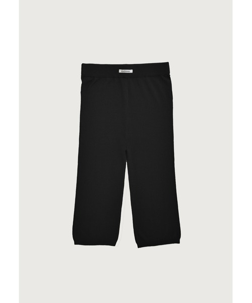 kiehtova（キエトヴァ）の「【kiehtova】SOFT TOUCH KNIT CAPRI PANTS/ソフトタッチニットカプリパンツ（その他パンツ・レディース・ダークグレー/ブラック/ベージュ・FREE）」の7枚目の写真