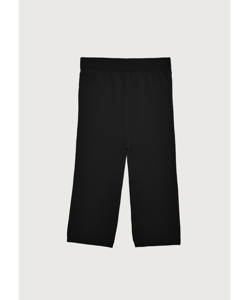 kiehtova（キエトヴァ）の「【kiehtova】SOFT TOUCH KNIT CAPRI PANTS/ソフトタッチニットカプリパンツ（その他パンツ・レディース・ダークグレー/ブラック/ベージュ・FREE）」の8枚目の写真