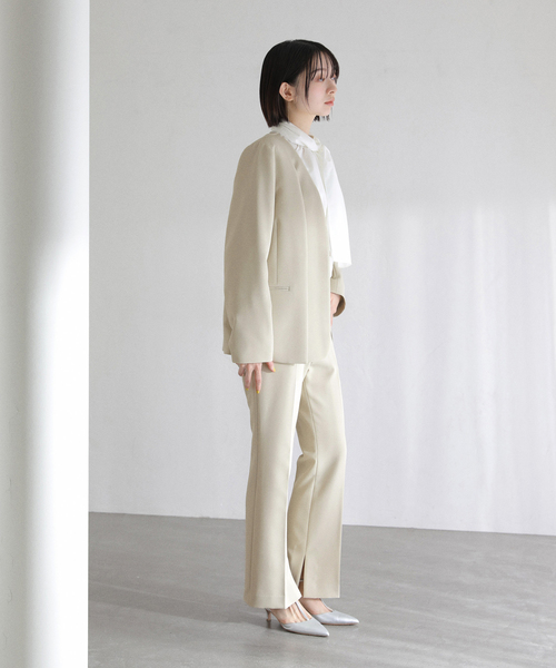 La TOTALITE(ラトータリテ)の「【洗える】ボータイ2WAYブラウス(シャツ/ブラウス・レディース・ネイビー/ホワイト・FREE)」の22枚目の写真