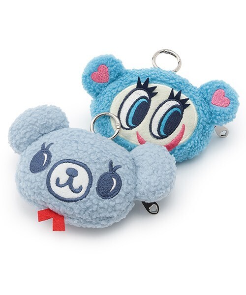 ナルミヤキャラクターズ(ナルミヤキャラクターズ)の「もこもこミニポーチ【ナカムラくん】【ミントくん】(その他小物・レディース・サックスブルー/ブルー・F)」の7枚目の写真