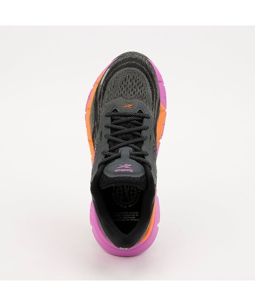 Reebok(リーボック)の「フロートジグ ダブル / FLOATZIG DOUBLE(スニーカー・レディース・ブラック×ピンク/グレー・22.0cm/26.0cm/25.5cm/25.0cm/24.0cm/24.5cm/23.5cm/23.0cm/22.5cm)」の5枚目の写真