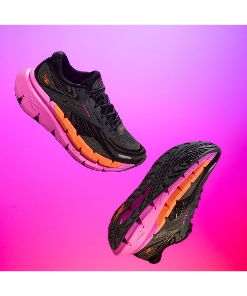 Reebok(リーボック)の「フロートジグ ダブル / FLOATZIG DOUBLE(スニーカー・レディース・ブラック×ピンク/グレー・22.0cm/26.0cm/25.5cm/25.0cm/24.0cm/24.5cm/23.5cm/23.0cm/22.5cm)」の11枚目の写真