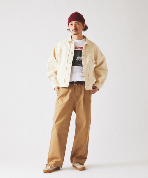 JOURNAL STANDARD relume(ジャーナルスタンダード レリューム)の「”Relume” ウエポンチノ イージーパンツ(チノパンツ・メンズ・チャコールグレー/ネイビー/キャメル・LARGE/MEDIUM)」の21枚目の写真