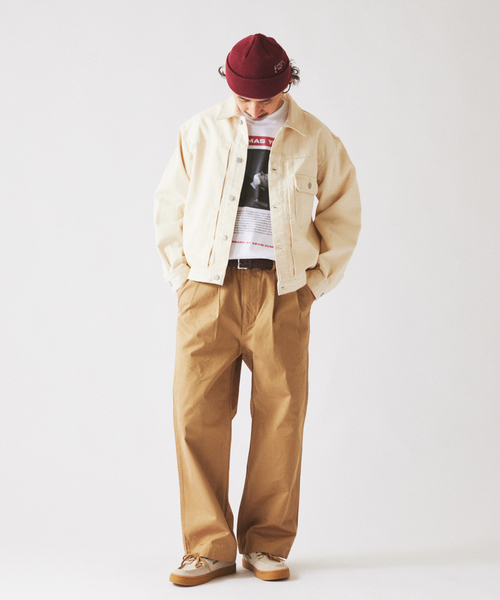 JOURNAL STANDARD relume(ジャーナルスタンダード レリューム)の「”Relume” ウエポンチノ イージーパンツ(チノパンツ・メンズ・チャコールグレー/ネイビー/キャメル・LARGE/MEDIUM)」の22枚目の写真