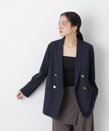 NANO universe｜ナノユニバースのテーラードジャケット（ブルー
