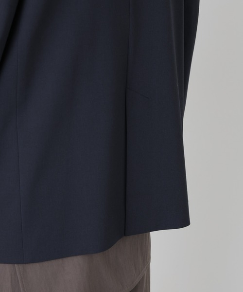 NANO universe（ナノユニバース）の「トロストレッチダブルジャケット(セットアップ可)（テーラードジャケット・レディース・その他1/ダークネイビー・M/S）」の22枚目の写真