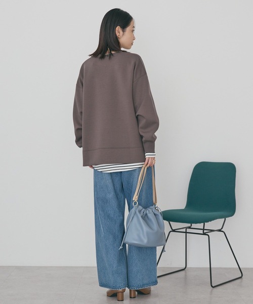 AMERICAN HOLIC（アメリカンホリック）の「サイドドットポンチプルオーバー（スウェット・レディース・ブルー/ブラウン/ブラック/グレー系その他・L/M）」の14枚目の写真