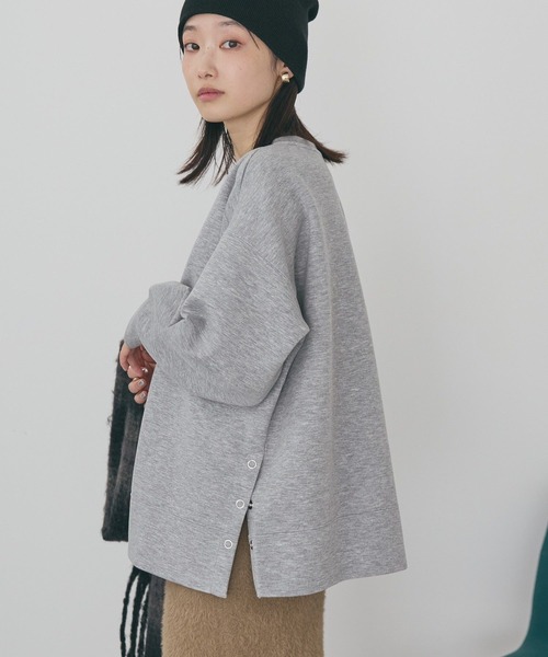 AMERICAN HOLIC（アメリカンホリック）の「サイドドットポンチプルオーバー（スウェット・レディース・ブルー/ブラウン/ブラック/グレー系その他・L/M）」の15枚目の写真