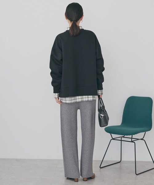 AMERICAN HOLIC（アメリカンホリック）の「サイドドットポンチプルオーバー（スウェット・レディース・ブルー/ブラウン/ブラック/グレー系その他・L/M）」の8枚目の写真