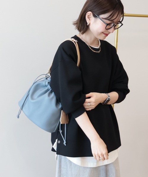 AMERICAN HOLIC（アメリカンホリック）の「サイドドットポンチプルオーバー（スウェット・レディース・ブルー/ブラウン/ブラック/グレー系その他・L/M）」の18枚目の写真