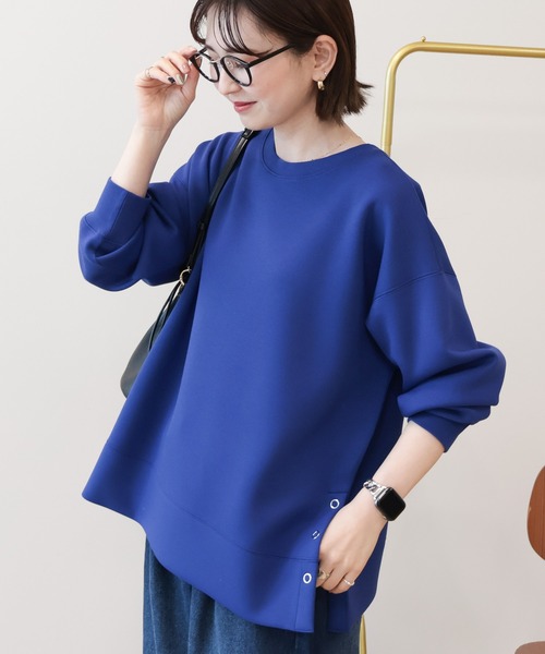 AMERICAN HOLIC（アメリカンホリック）の「サイドドットポンチプルオーバー（スウェット・レディース・ブルー/ブラウン/ブラック/グレー系その他・L/M）」の13枚目の写真