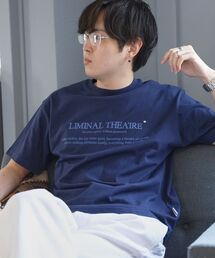 【FFEIN（フェイン）】シンプルプリントロゴショート丈Tシャツ/ Tシャツ クルーネック 半袖 プリント スタッズ ワンポイント【短丈】