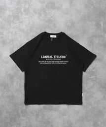【FFEIN(フェイン)】シンプルプリントロゴショート丈Tシャツ/ Tシャツ クルーネック 半袖 プリント スタッズ ワンポイント【短丈】