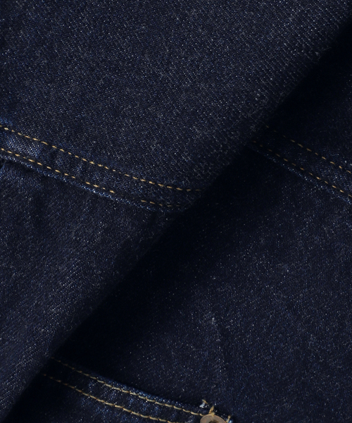 FRAMeWORK(フレームワーク)の「≪追加≫エクストララージデニムジャケット 2(デニムジャケット・レディース・グレー/ネイビー・FREE)」の4枚目の写真