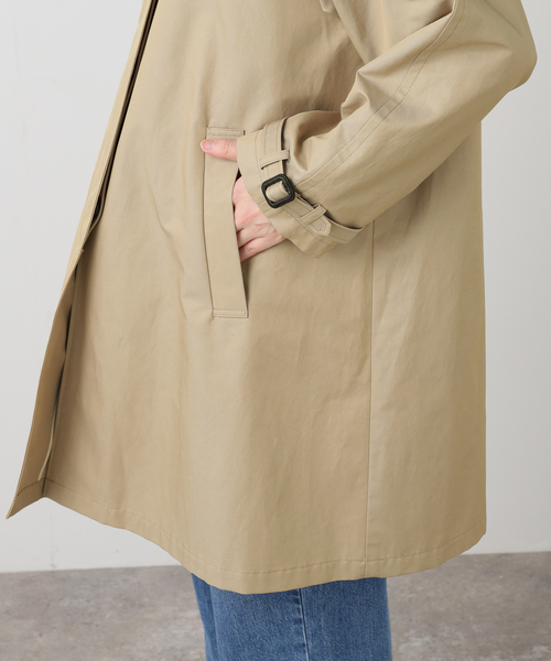 IENA（イエナ）の「撥水Fly Frontステンカラーコート（ステンカラーコート・レディース・ベージュ・38/36）」の5枚目の写真