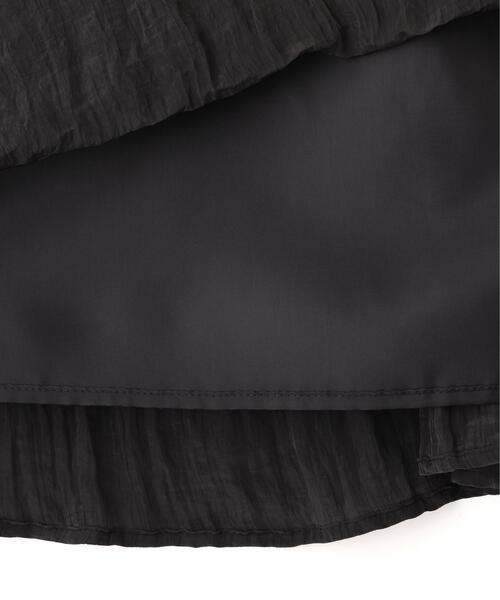 PROPORTION BODY DRESSING(プロポーションボディドレッシング)の「エアリーティアードスカート / 1216120312(スカート・レディース・ベージュ/ブラック・SMALL/P/S/MEDIUM)」の13枚目の写真
