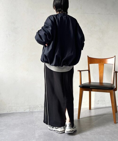 un dix cors(アンディコール)の「ボンディングスカート(スカート・レディース・ブラック/アイボリー/ブルー系その他・FREE)」の22枚目の写真