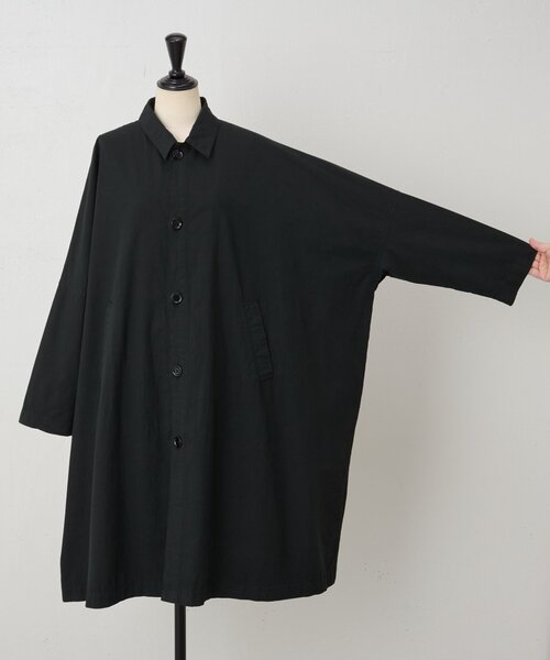 BEARDSLEY（ビアズリー）の「ワイドシャツコート（その他アウター・レディース・ブラック・FREE）」の9枚目の写真