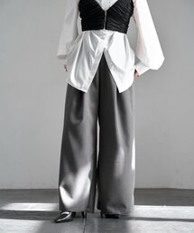 Mavie..7（メヴィセットゥ）の「【Mavie..7】セミワイドスラックスパンツ（スラックス）」