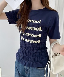 シャーリング コンパクト Tシャツ