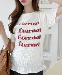 シャーリング コンパクト Tシャツ