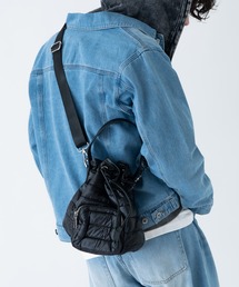 improves（インプローブス）の「メタリック パフ ドローストリング ショルダーバッグ（ボディバッグ/ウエストポーチ）」