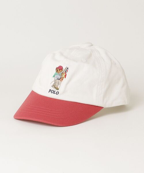 POLO RALPH LAUREN CHILDRENSWEAR(ポロ ラルフ ローレン チルドレンズウェア)の「Polo ベア コットン チノ ボール キャップ(キャップ・キッズ・マルチ・S/M)」の3枚目の写真