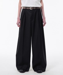 Camphor wood(�J���t�@�[�E�b�h)��3 TUCK WIDE BAGGY SLACKS / �R�^�b�N���C�h�o�M�[�X���b�N�X(�X���b�N�X)