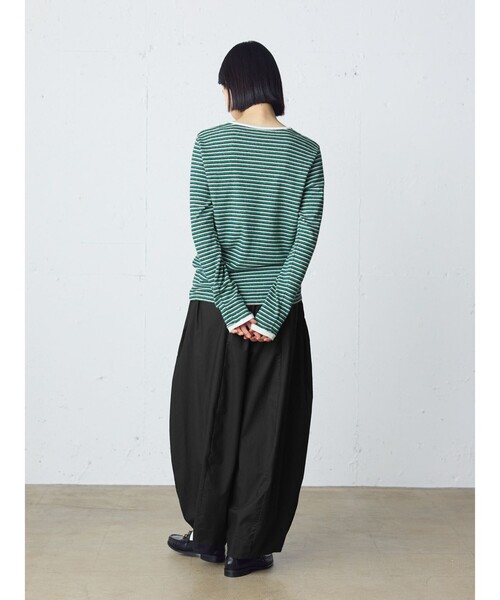 MidiUmi（ミディウミ）の「MidiUmi コクーンイージーパンツ（その他パンツ・レディース・チャコールグレー/カーキ/ブラック・FREE）」の10枚目の写真