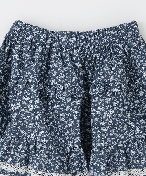 petit main（プティマイン）の「フリルティアードスカート（スカート・キッズ・ネイビー/クリーム/アイボリー・S(80-90cm)/L(120-130cm)/M(100-110cm)）」の8枚目の写真