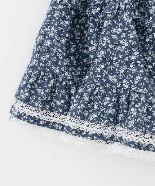 petit main（プティマイン）の「フリルティアードスカート（スカート・キッズ・ネイビー/クリーム/アイボリー・S(80-90cm)/L(120-130cm)/M(100-110cm)）」の10枚目の写真