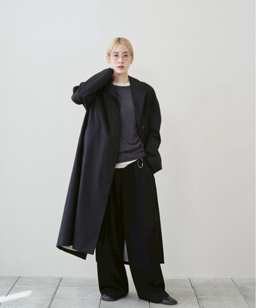 TODAYFUL（トゥデイフル）の「【TODAYFUL/トゥデイフル】Hightwist Gauze Long T-shirts/ハイゲージガーゼロングティーシャツ（Tシャツ/カットソー・レディース・インディゴブルー/ブラウン/ホワイト・FREE）」の9枚目の写真