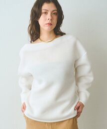 Whim Gazette | オフショルダンボールプルオーバー(Tシャツ/カットソー)