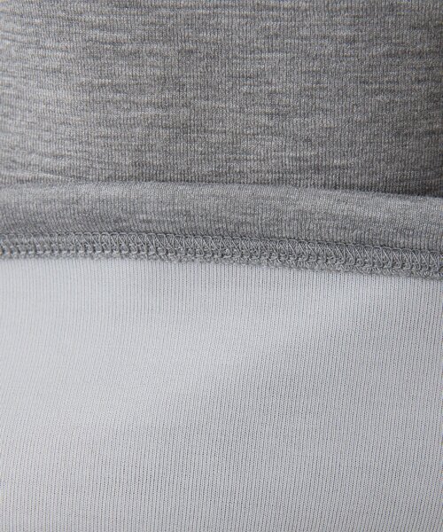 Whim Gazette（ウィムガゼット）の「オフショルダンボールプルオーバー（Tシャツ/カットソー・レディース・ライトグレー/オフホワイト・FREE）」の5枚目の写真