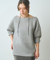 Whim Gazette | オフショルダンボールプルオーバー(Tシャツ/カットソー)