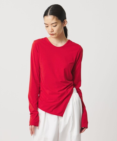 AEWEN MATOPH(イウエン マトフ)の「<AEWEN MATOPH>バックデザインカットソー(Tシャツ/カットソー・レディース・ブラック/レッド・FREE)」の5枚目の写真