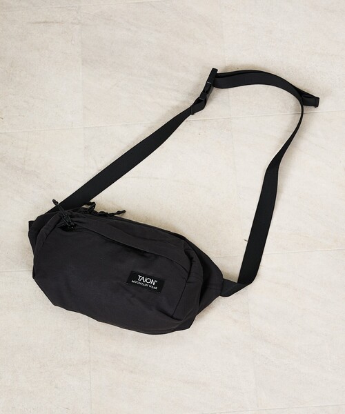 TAION(タイオン)の「【TAION / タイオン】 NON DOWN MOUNTAIN WAIST POUCH /ノンダウン マウンテン ウエストポーチ /ユニセックス 【WEB限定】(ボディバッグ/ウエストポーチ・メンズ・ライトブラウン/ネイビー/ブラック/カーキ・フリー)」の12枚目の写真