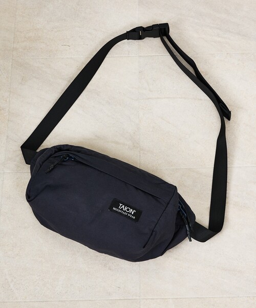 TAION(タイオン)の「【TAION / タイオン】 NON DOWN MOUNTAIN WAIST POUCH /ノンダウン マウンテン ウエストポーチ /ユニセックス 【WEB限定】(ボディバッグ/ウエストポーチ・メンズ・ライトブラウン/ネイビー/ブラック/カーキ・フリー)」の20枚目の写真