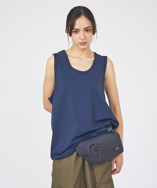 TAION(タイオン)の「【TAION / タイオン】 NON DOWN MOUNTAIN WAIST POUCH /ノンダウン マウンテン ウエストポーチ /ユニセックス 【WEB限定】(ボディバッグ/ウエストポーチ・メンズ・ライトブラウン/ネイビー/ブラック/カーキ・フリー)」の21枚目の写真