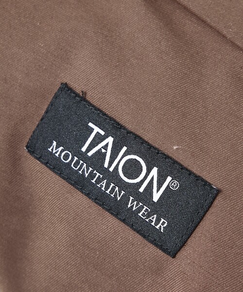 TAION(タイオン)の「【TAION / タイオン】 NON DOWN MOUNTAIN WAIST POUCH /ノンダウン マウンテン ウエストポーチ /ユニセックス 【WEB限定】(ボディバッグ/ウエストポーチ・メンズ・ライトブラウン/ネイビー/ブラック/カーキ・フリー)」の9枚目の写真